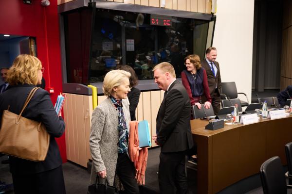 Weekly College meeting of the von der Leyen Commission, 11/02/2025